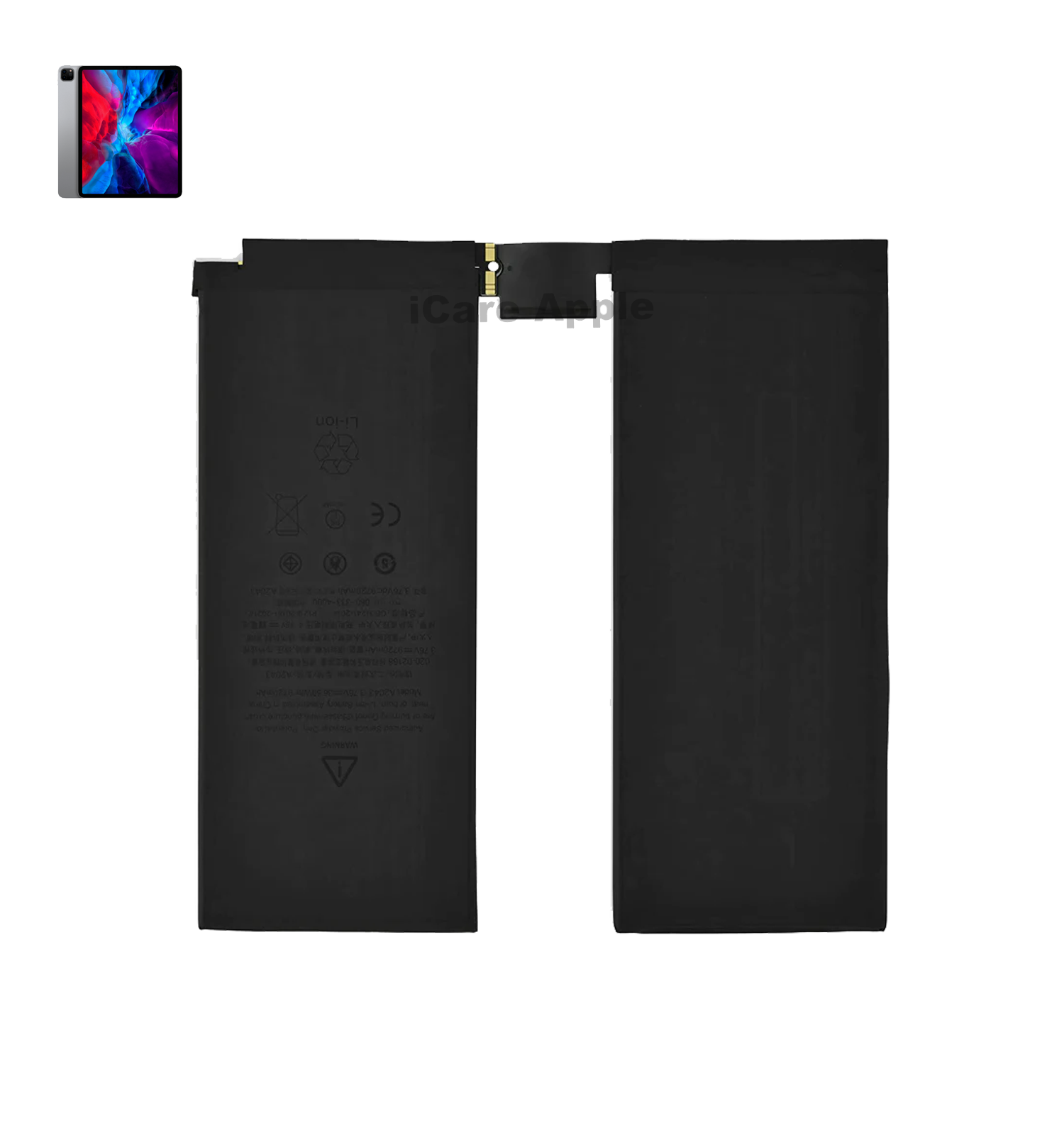 iPad-Por-4-2020-12.9''-4th-Generation-Battery-iCare-apple-Repair-&-Replacement-service-center-Dhaka-Bangladesh