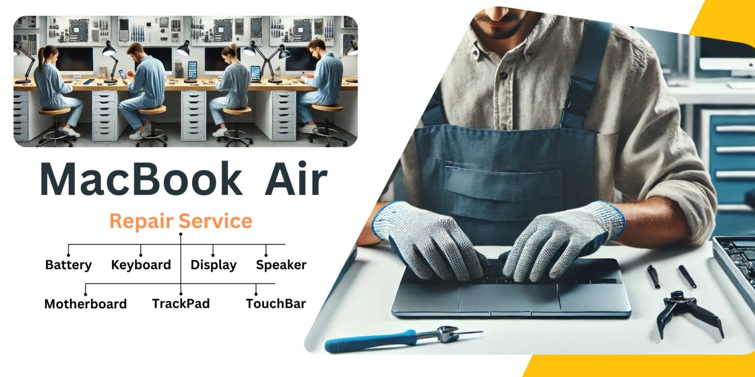 MacBook-Air-Battery-Keyboard-Motherboard-TrackPad-Speaker-Display-Repair-Service-Center-in Dhaka-Bangladesh-iCareApple-BD